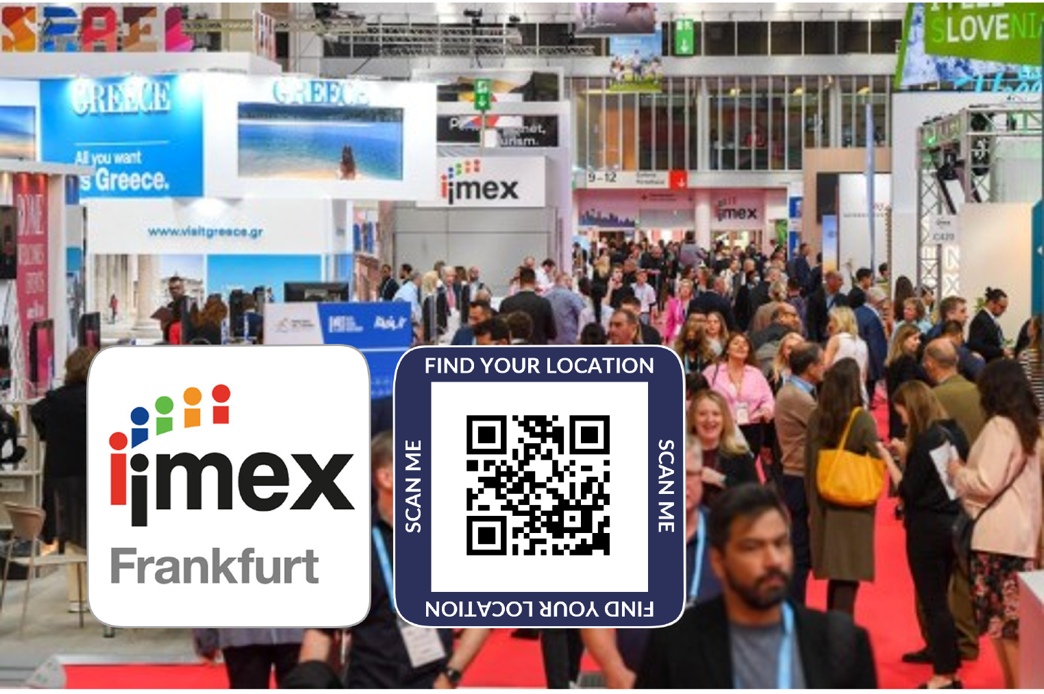Crowd Connected powers digital navigation at IMEX Frankfurt