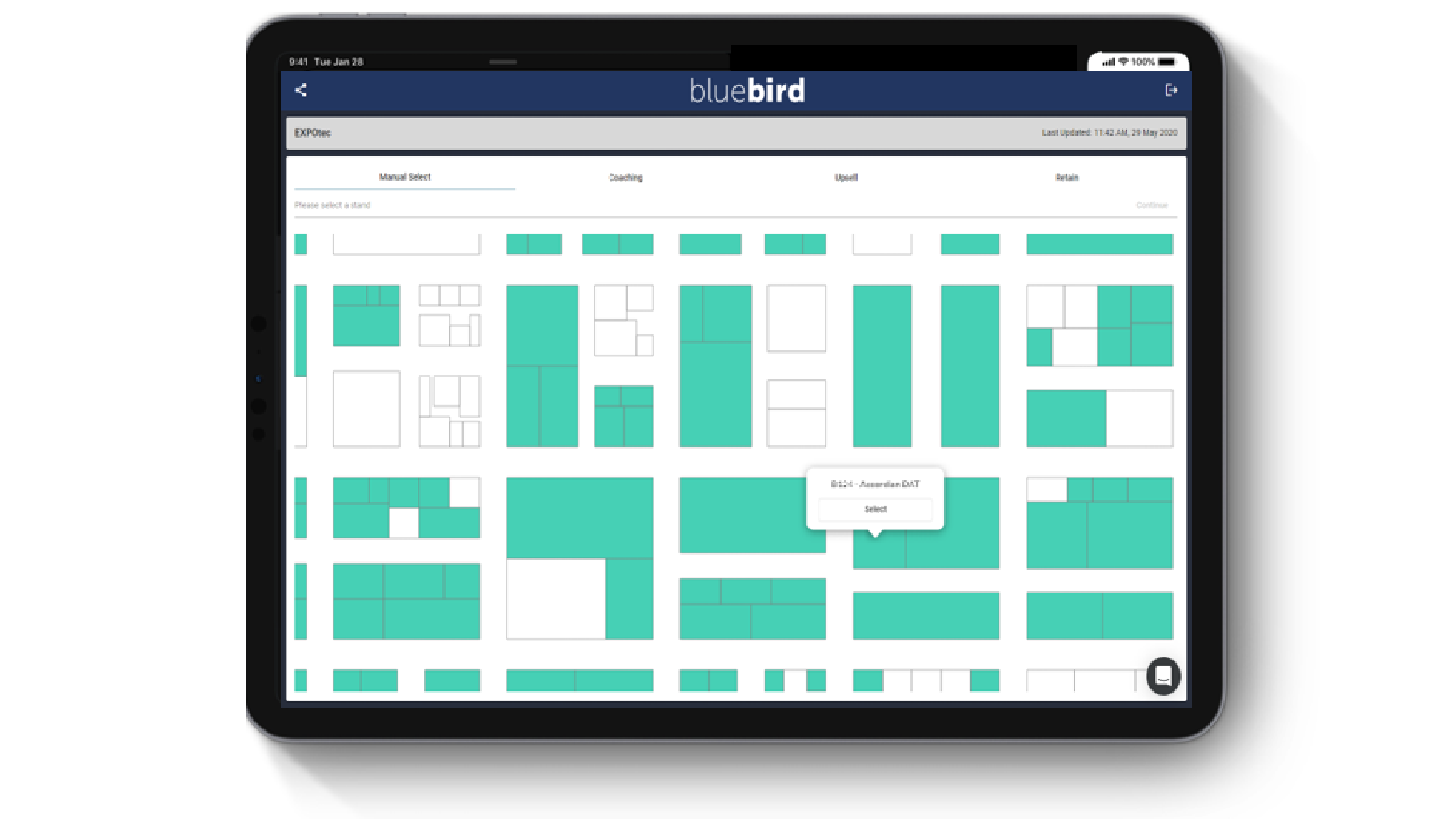Bluebird launches, a revolutionary new exhibition sales tool