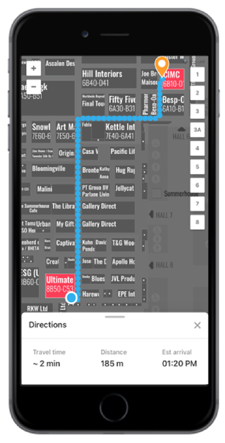 Crowd Connected analytics heatmap dashboard