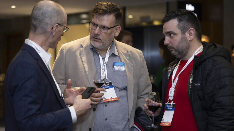 Finnovate delegates wear Crowd Connected tags